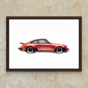 Porsche 911 "Widowmaker" - Affiche édition Numérotée & Limitée