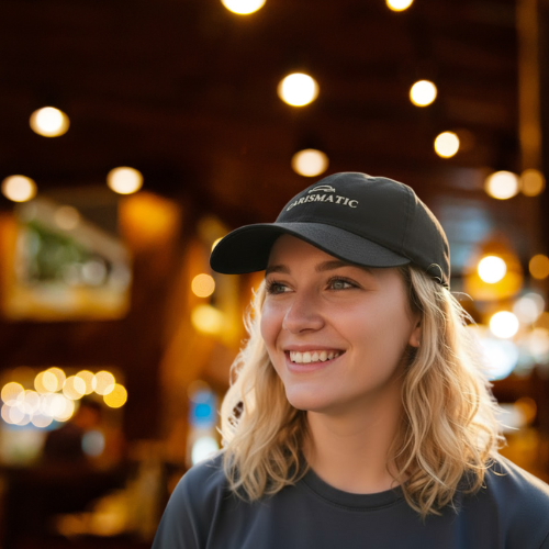 Casquette Bordeaux ou Noire CARISMATIC – Image 2