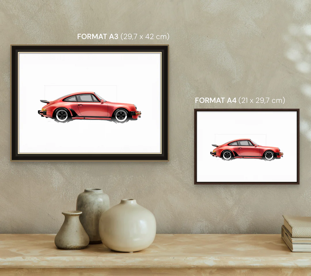 Porsche 911 "Widowmaker" - Affiche édition Numérotée & Limitée – Image 2